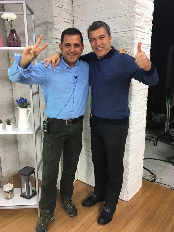 Fatih Portakal ile İsmail Küçükkaya seçimlere hazır